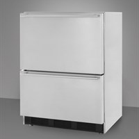 Summit 2-drawer outdoor refrigerator